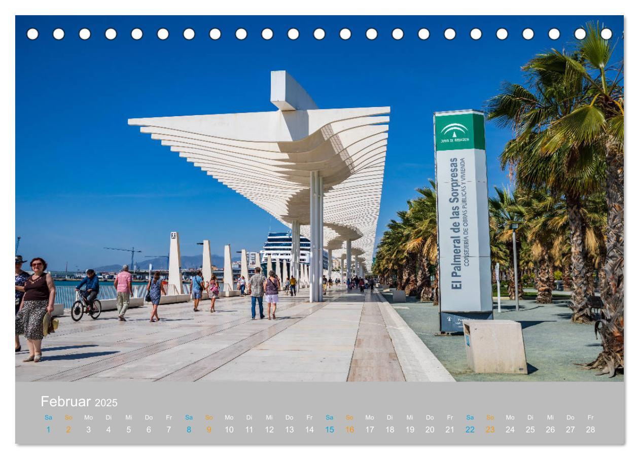 Bild: 9783435230334 | Malaga - andalusische Mittelmeerküste (Tischkalender 2025 DIN A5...