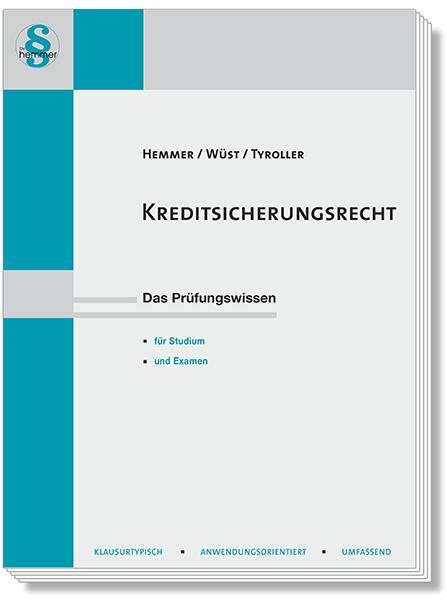 Cover: 9783968382319 | Kreditsicherungsrecht | Das Prüfungswissen für Studium und Examen