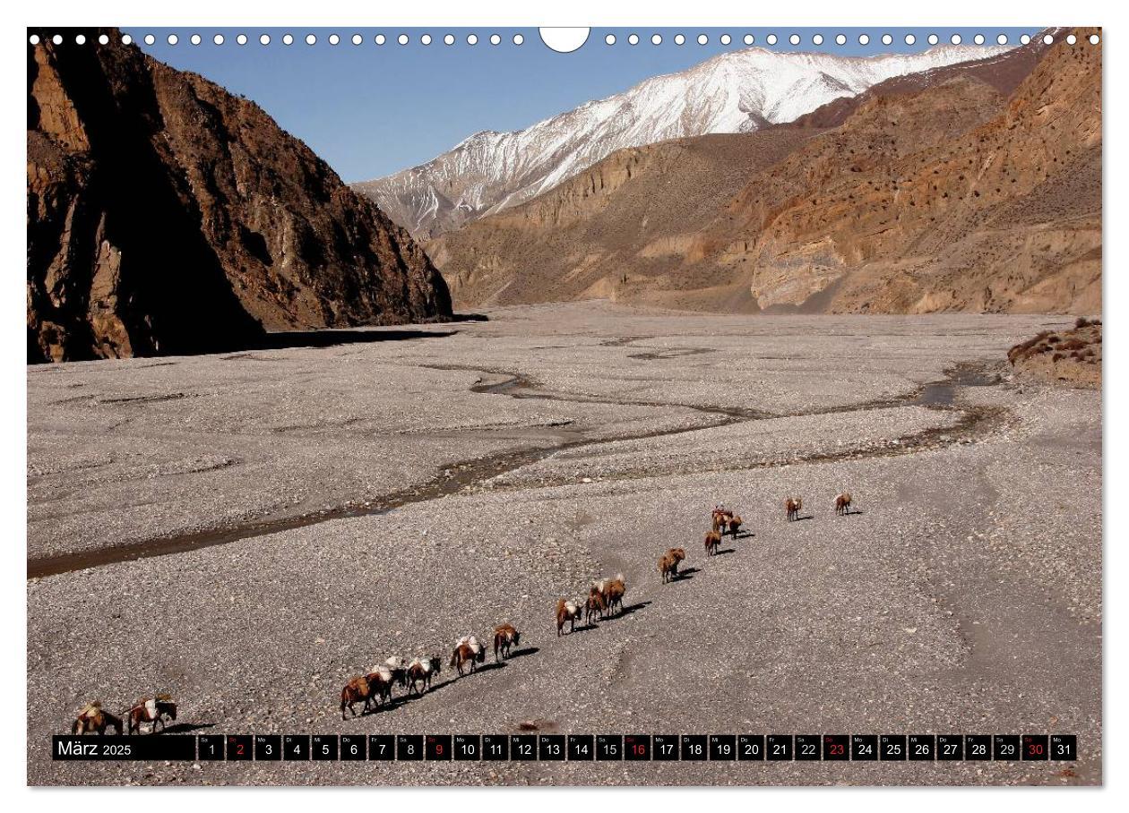 Bild: 9783435740185 | Nepal (Wandkalender 2025 DIN A3 quer), CALVENDO Monatskalender | 2025