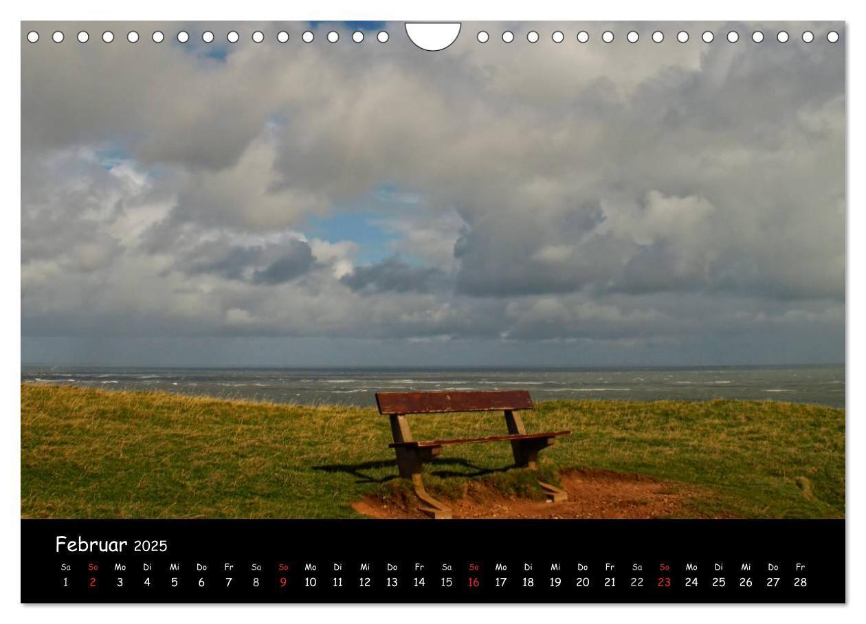 Bild: 9783435793488 | Helgoland und die Düne (Wandkalender 2025 DIN A4 quer), CALVENDO...