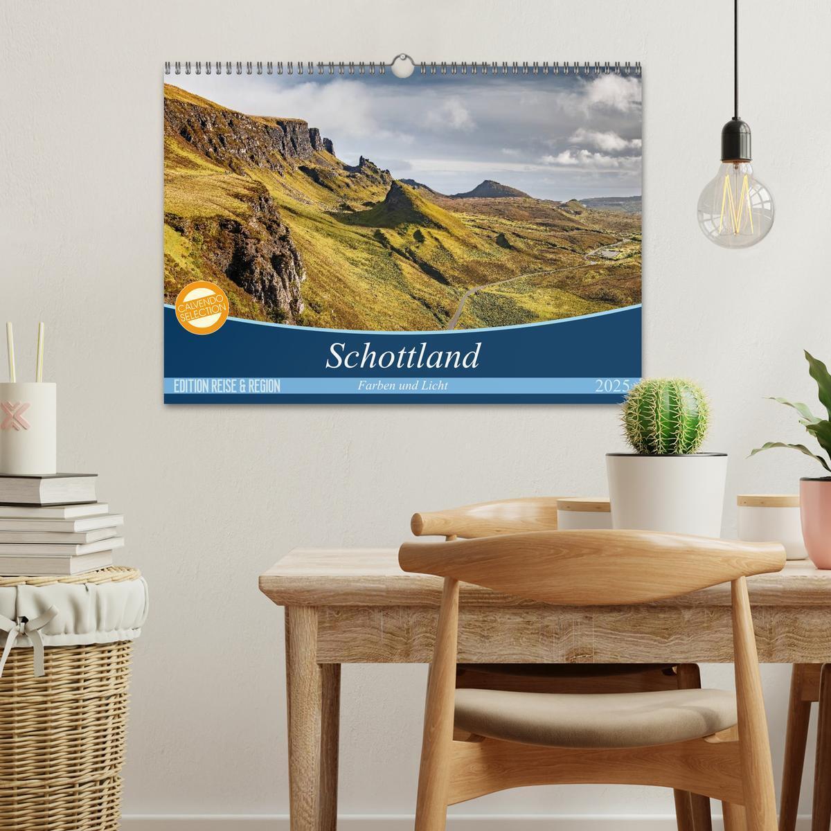 Bild: 9783435421770 | Schottland Farben und Licht (Wandkalender 2025 DIN A3 quer),...