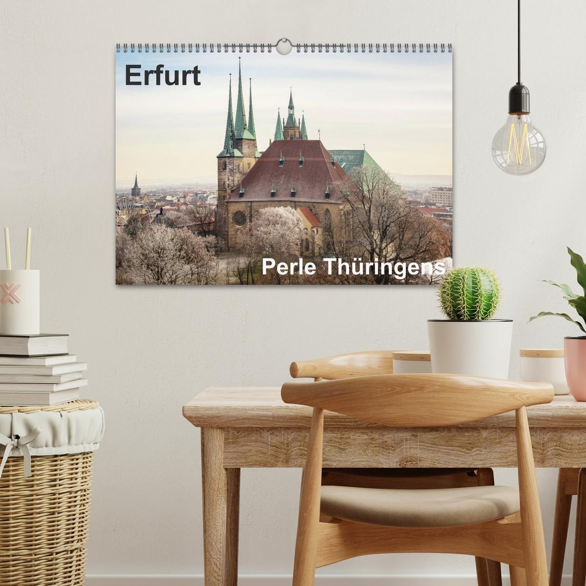 Bild: 9783435321513 | Erfurt. Perle Thüringens. (Wandkalender 2025 DIN A3 quer), CALVENDO...