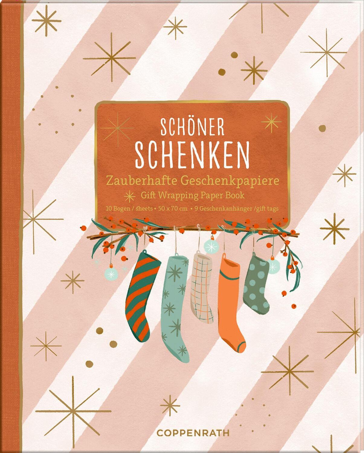 Cover: 4050003956909 | Geschenkpapier-Buch. Zauberhafte Geschenkpapiere | Schöner schenken