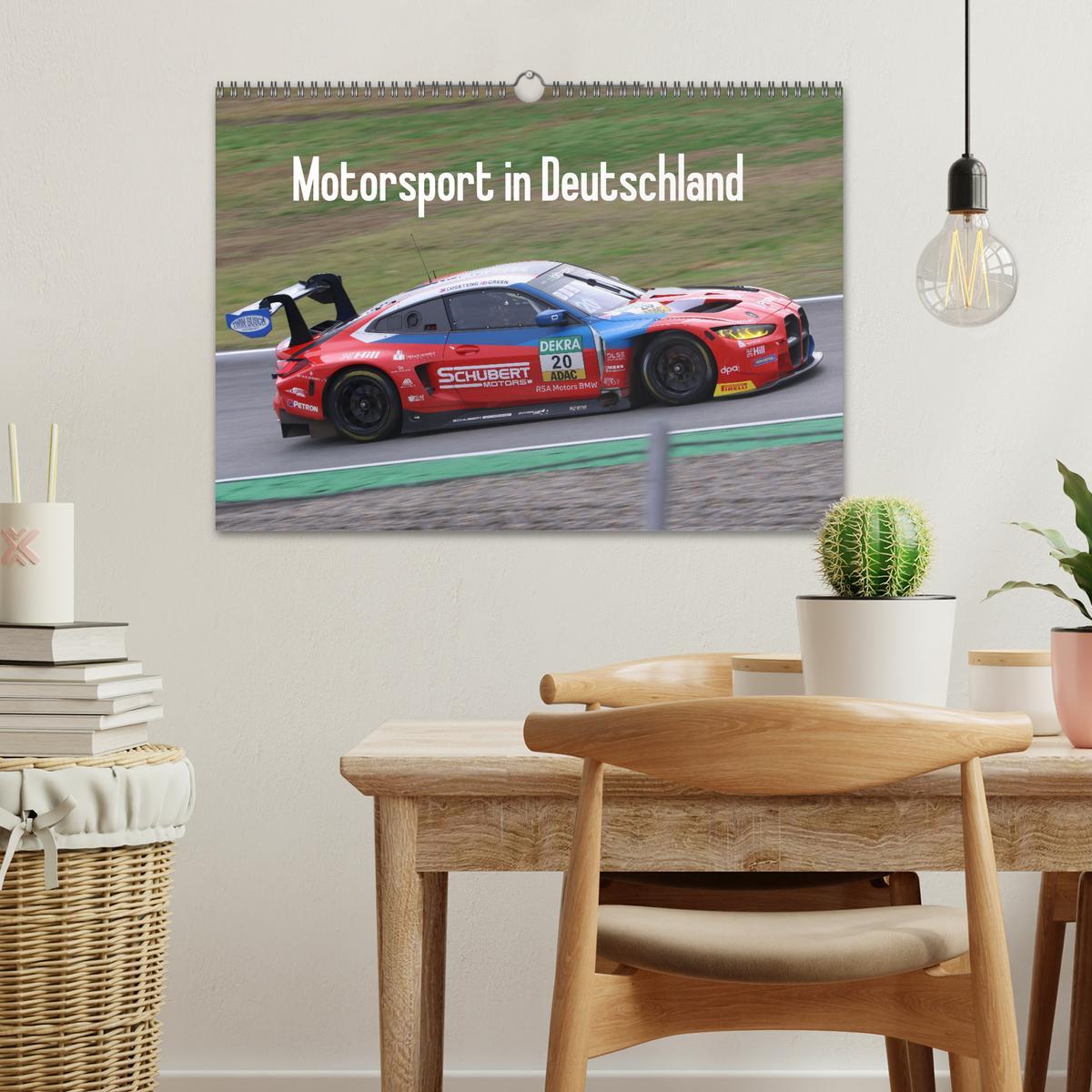 Bild: 9783435839742 | Motorsport in Deutschland (Wandkalender 2025 DIN A3 quer), CALVENDO...