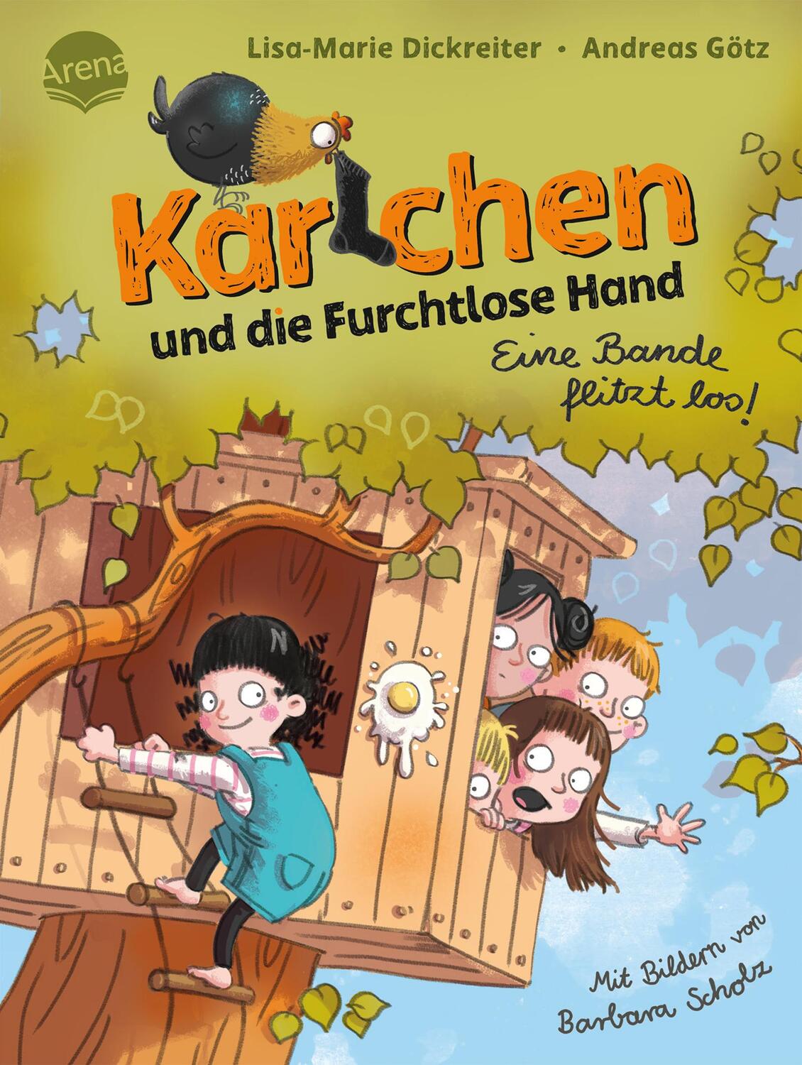 Cover: 9783401721064 | Karlchen und die Furchtlose Hand (1). Eine Bande flitzt los! | Buch