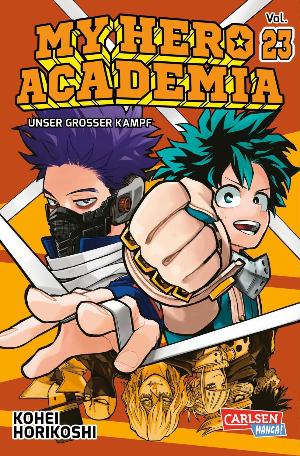 Cover: 9783551797803 | My Hero Academia 23 | Abenteuer und Action in der Superheldenschule!