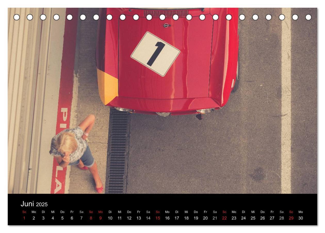 Bild: 9783435643134 | Vintage Racing, historischer Motorsport (Tischkalender 2025 DIN A5...