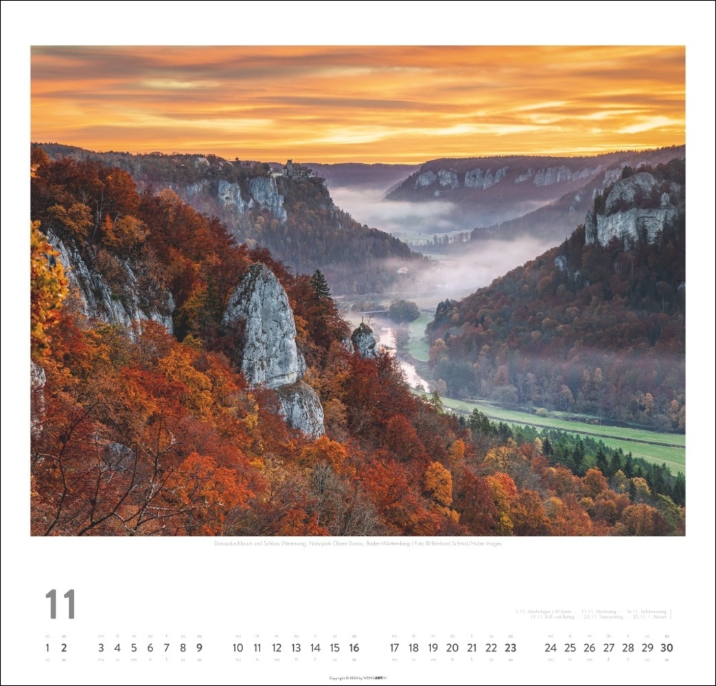 Bild: 9783839900383 | Deutschland - Ein Märchenland Kalender 2025 | Kalender | Spiralbindung