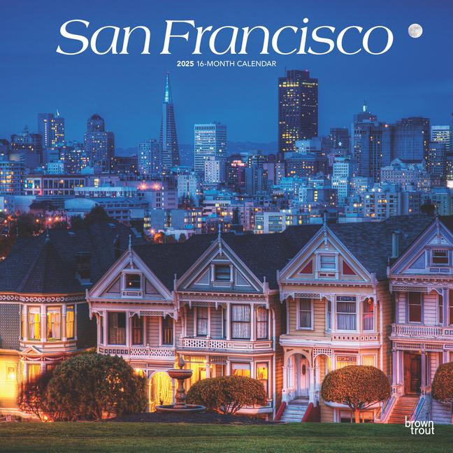 Cover: 9781975475659 | San Francisco 2025 12 X 24 Inch Monthly Square Wall Calendar...