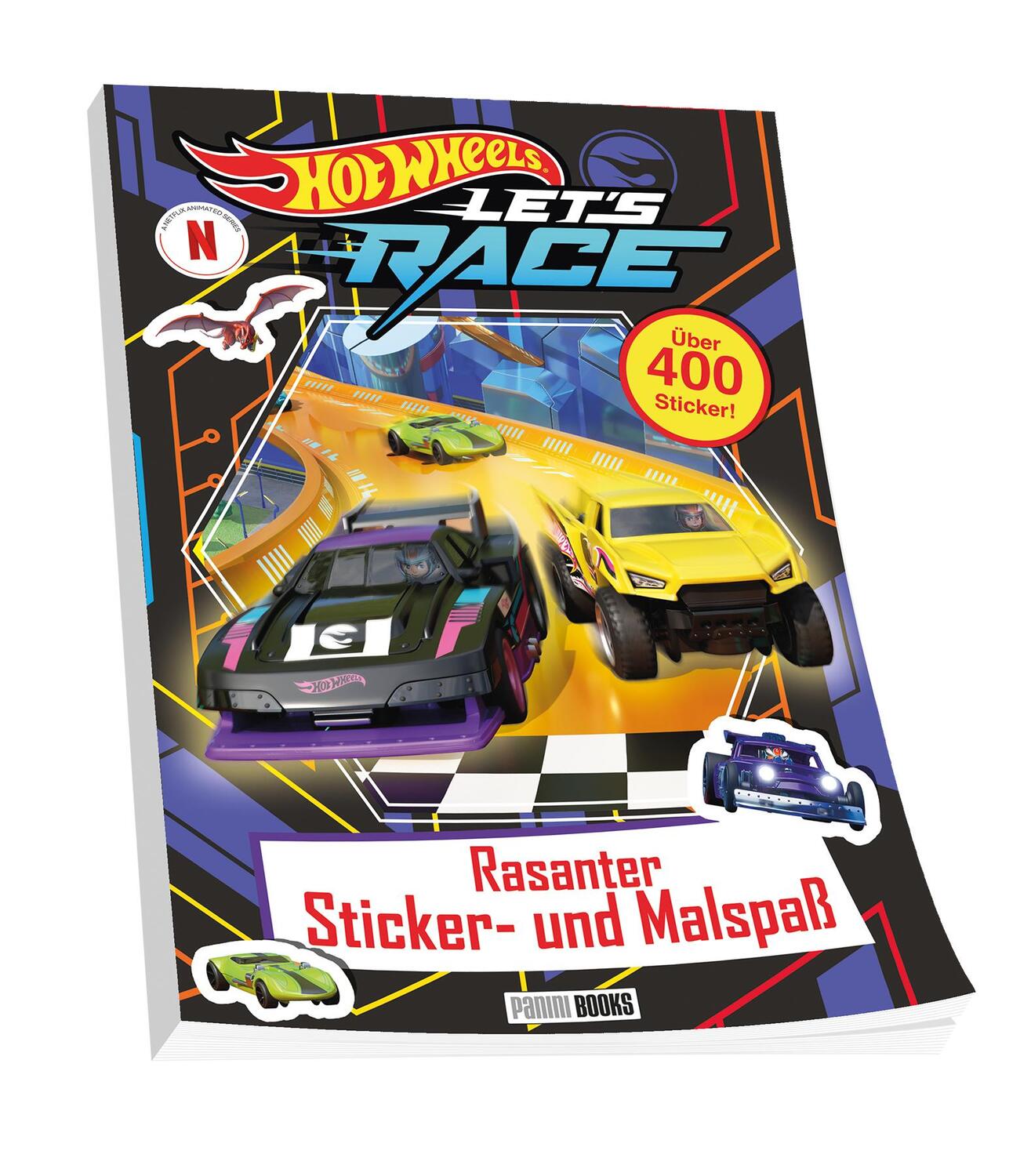 Cover: 9783833245527 | Hot Wheels(TM) Let's Race: Rasanter Sticker- und Malspaß | Panini