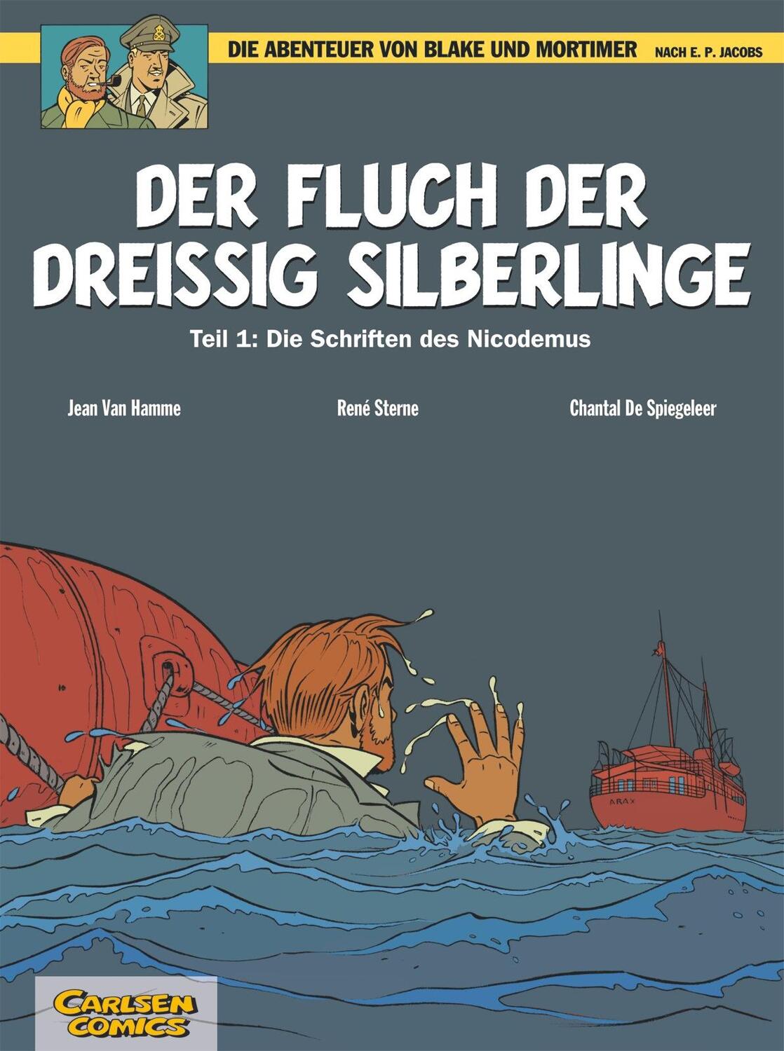 Cover: 9783551023360 | Die Abenteuer von Blake und Mortimer 16: Der Fluch der dreißig...