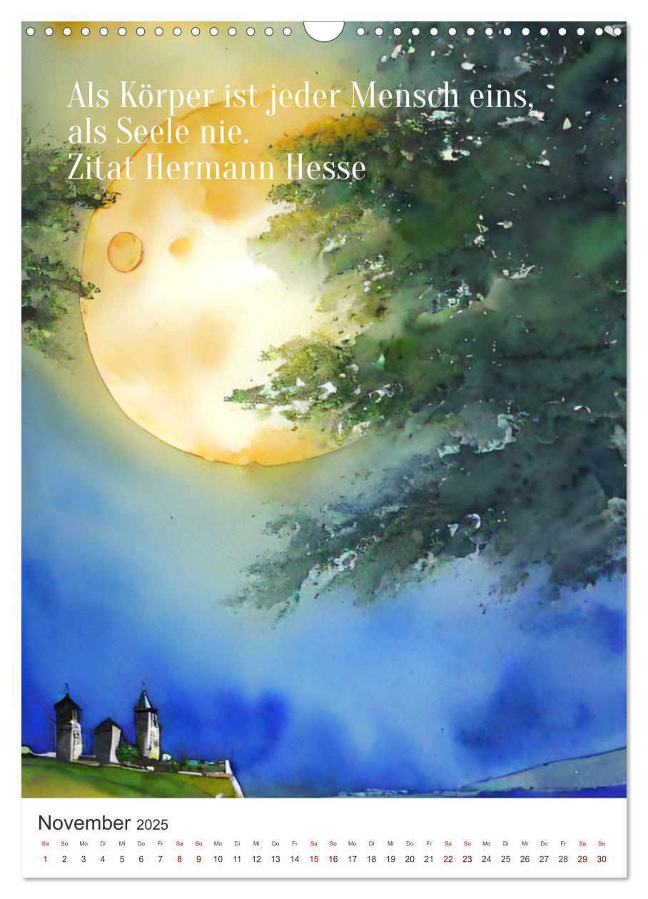 Bild: 9783435857579 | Homage an Hermann Hesse- KI-Kunst angelehnt an den Stil von Hermann...