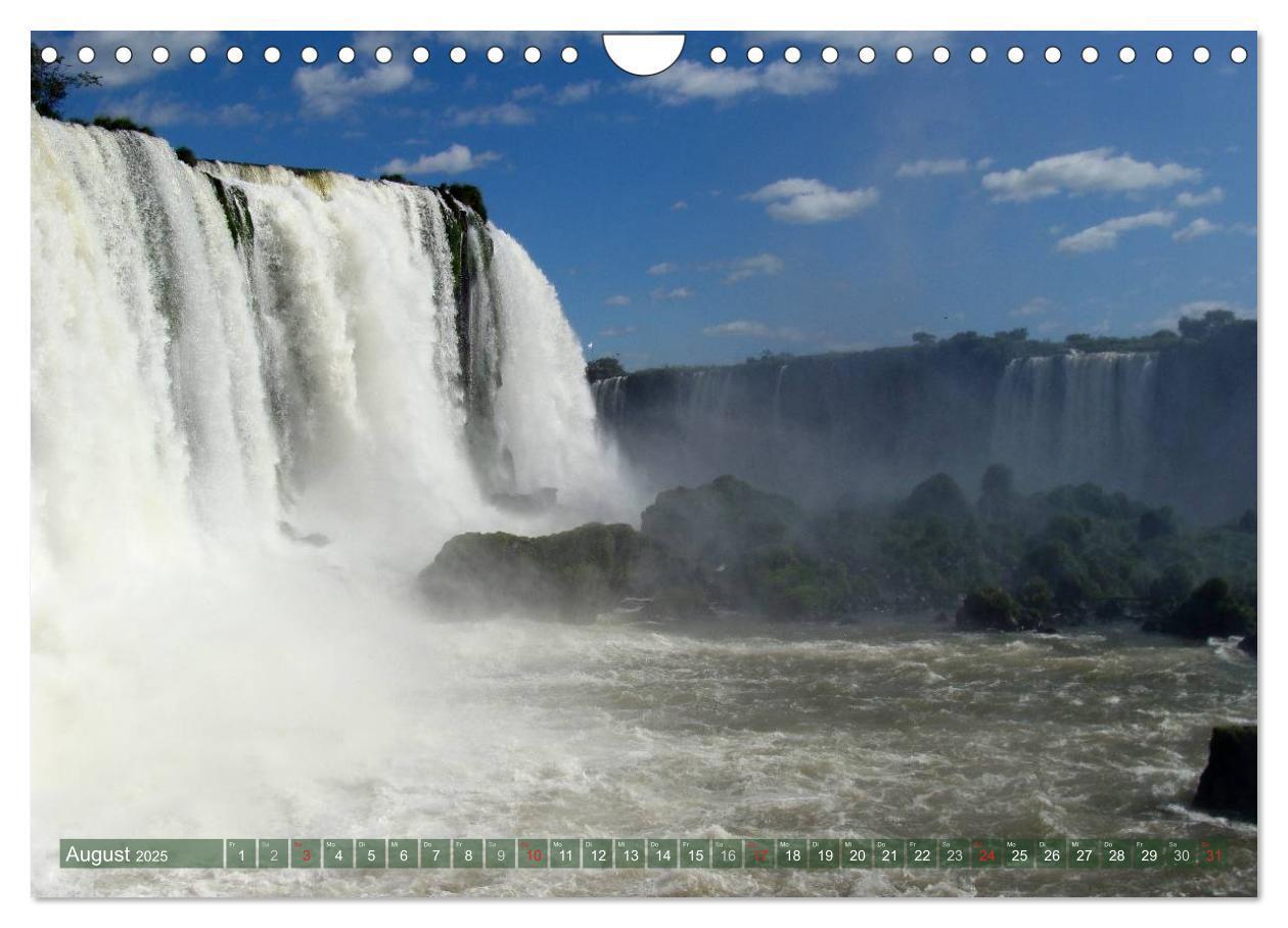 Bild: 9783435717736 | Mein Südamerika, mein Iguazu (Wandkalender 2025 DIN A4 quer),...