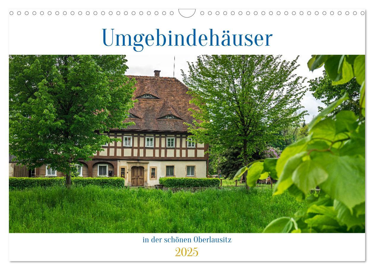 Cover: 9783383918186 | Umgebindehäuser in der schönen Oberlausitz (Wandkalender 2025 DIN...