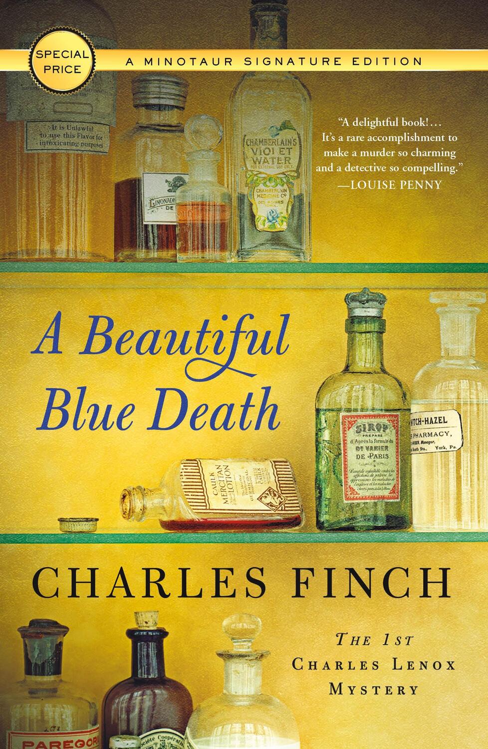 Cover: 9781250161642 | A Beautiful Blue Death | The First Charles Lenox Mystery | Finch