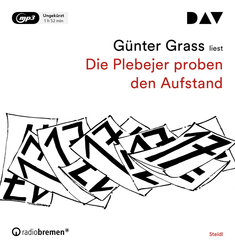 Cover: 9783742404992 | Die Plebejer proben den Aufstand, 1 Audio-CD, 1 MP3 | Günter Grass