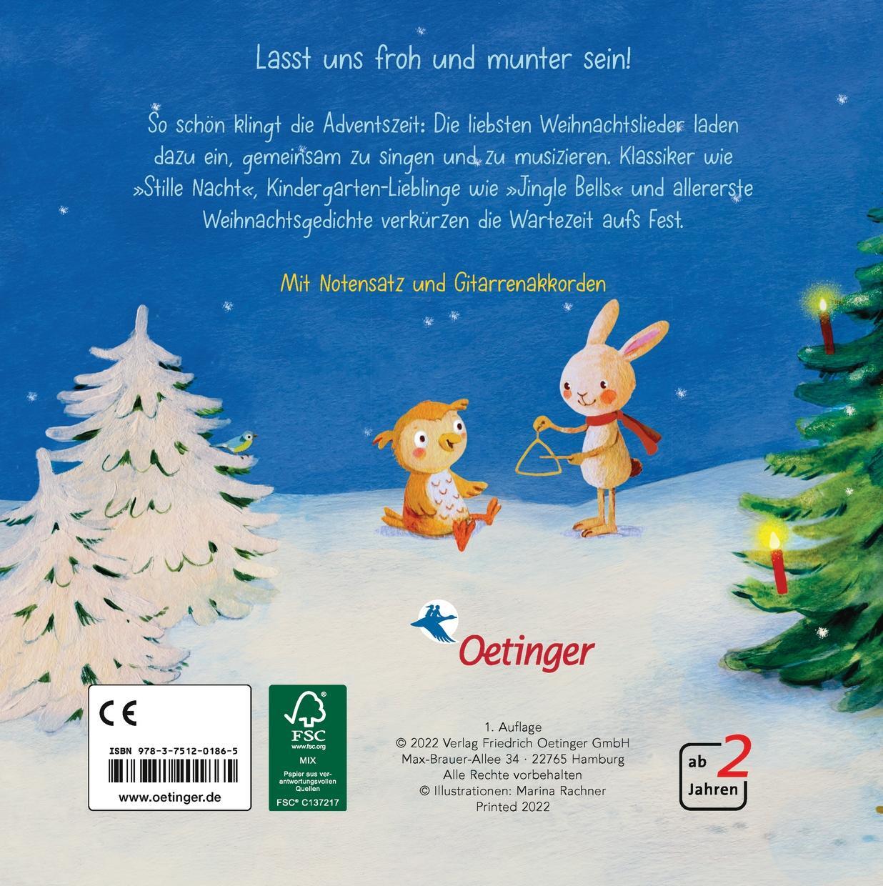 Rückseite: 9783751201865 | Mein allererster Weihnachtsschatz | Die schönsten Lieder und Gedichte