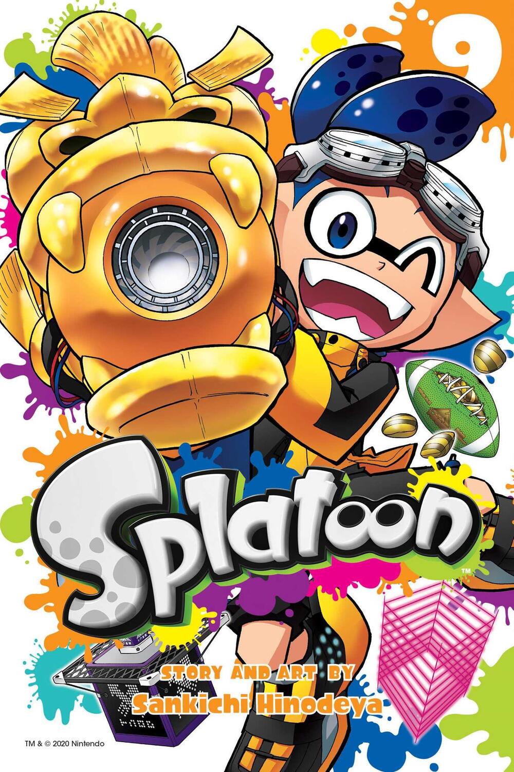 Cover: 9781974713349 | Splatoon, Vol. 9 | Sankichi Hinodeya | Taschenbuch | Splatoon | 2020