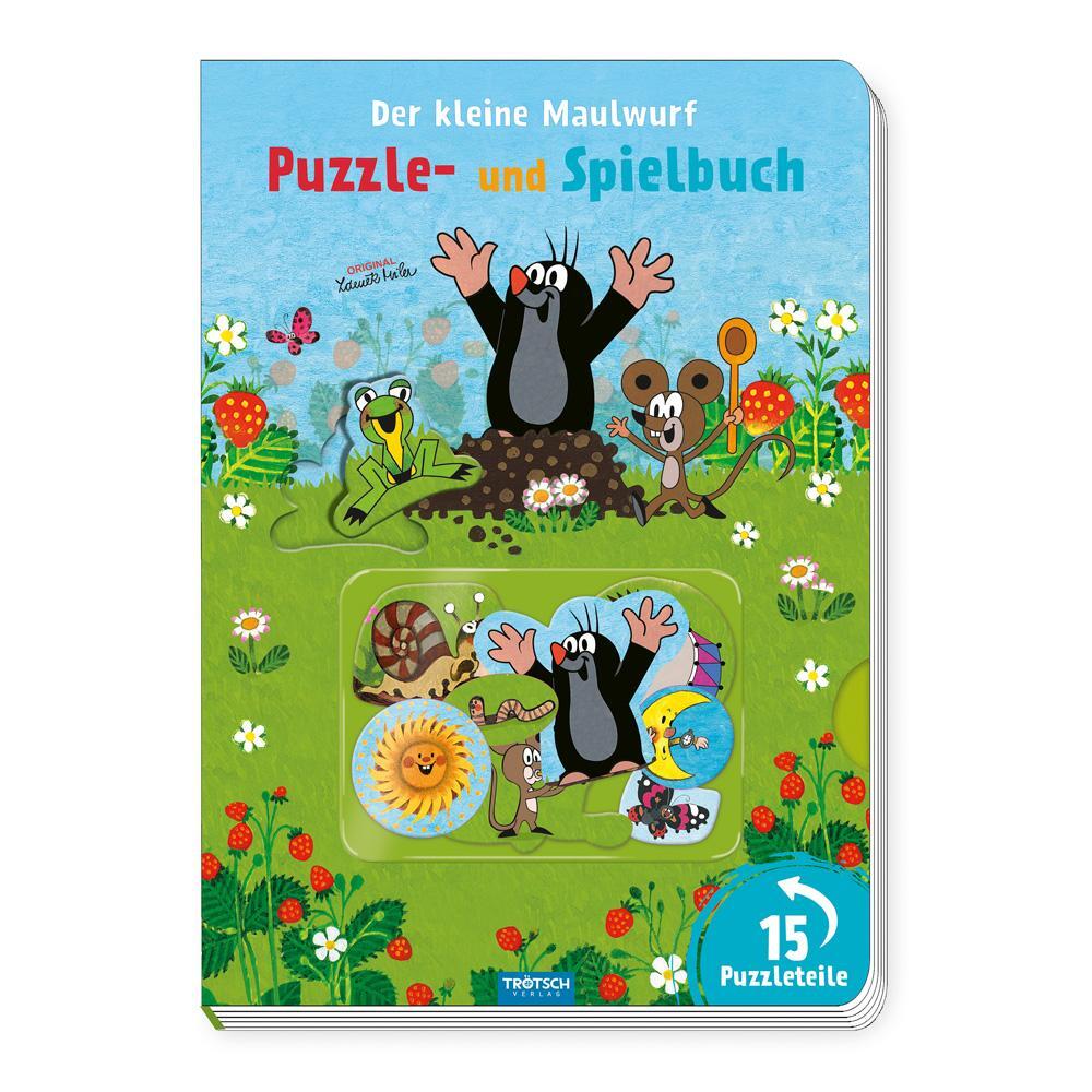 Cover: 9783988021267 | Trötsch Der kleine Maulwurf Puzzle- und Spielbuch Pappenbuch | KG