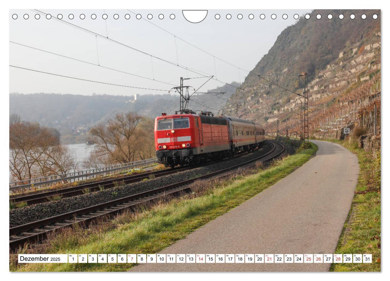 Bild: 9783435705078 | Eisenbahn an Rhein und Mosel 2025 (Wandkalender 2025 DIN A4 quer),...