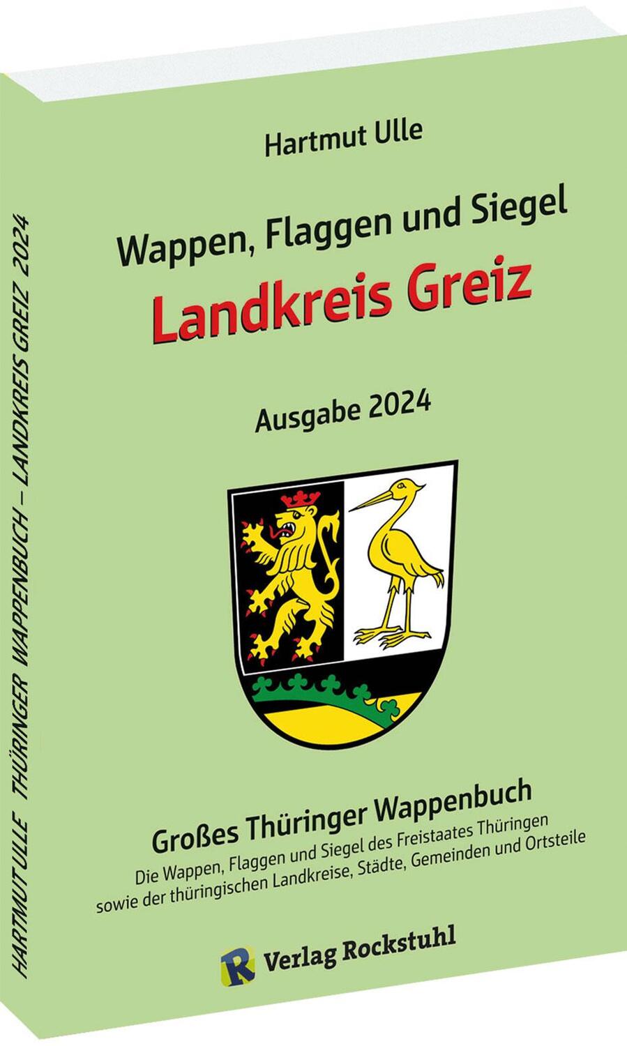 Cover: 9783959667500 | Wappen, Flaggen und Siegel LANDKREIS GREIZ - Ein Lexikon - Ausgabe...