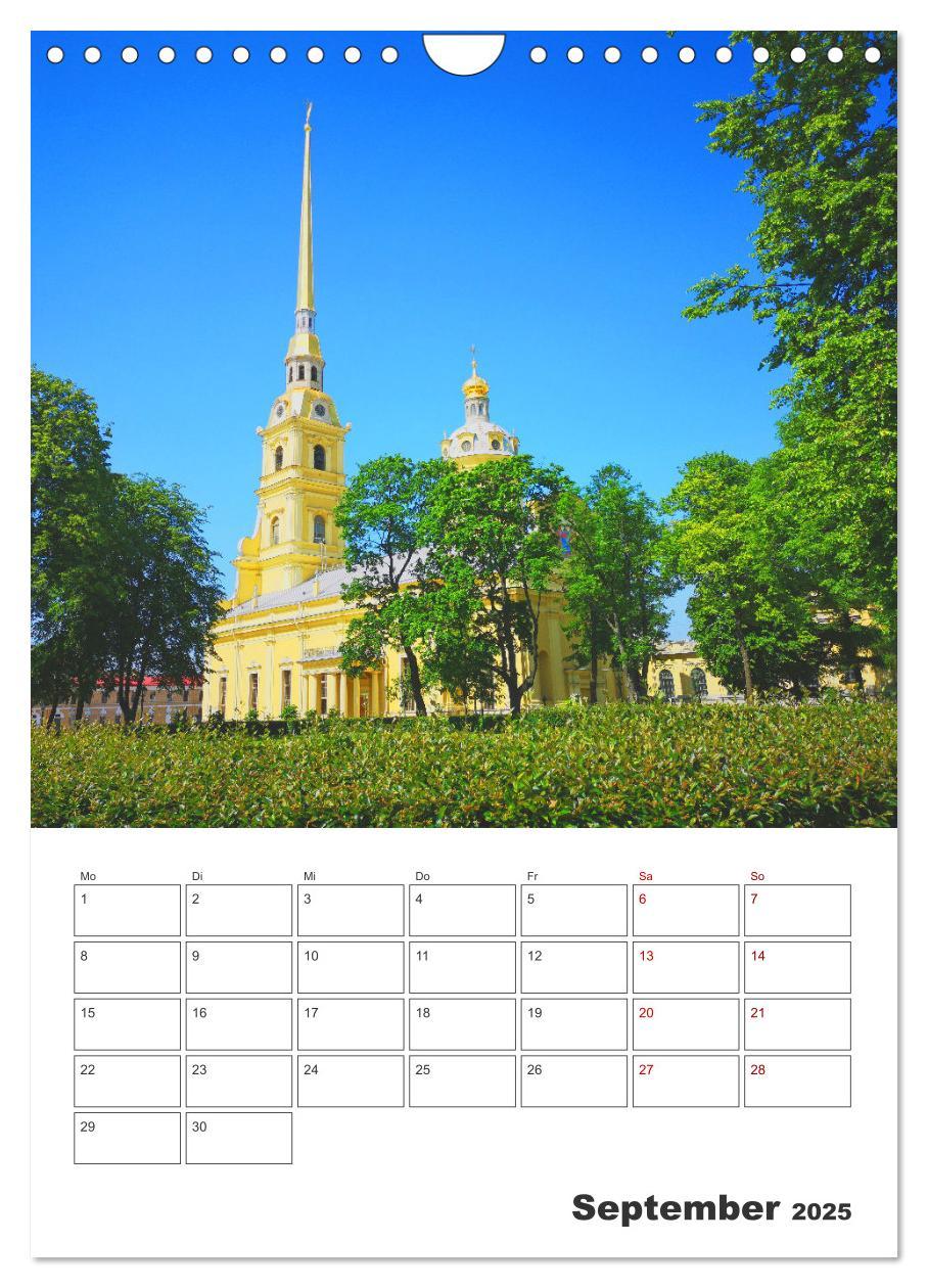 Bild: 9783435909513 | Russland - Terminplaner (Wandkalender 2025 DIN A4 hoch), CALVENDO...