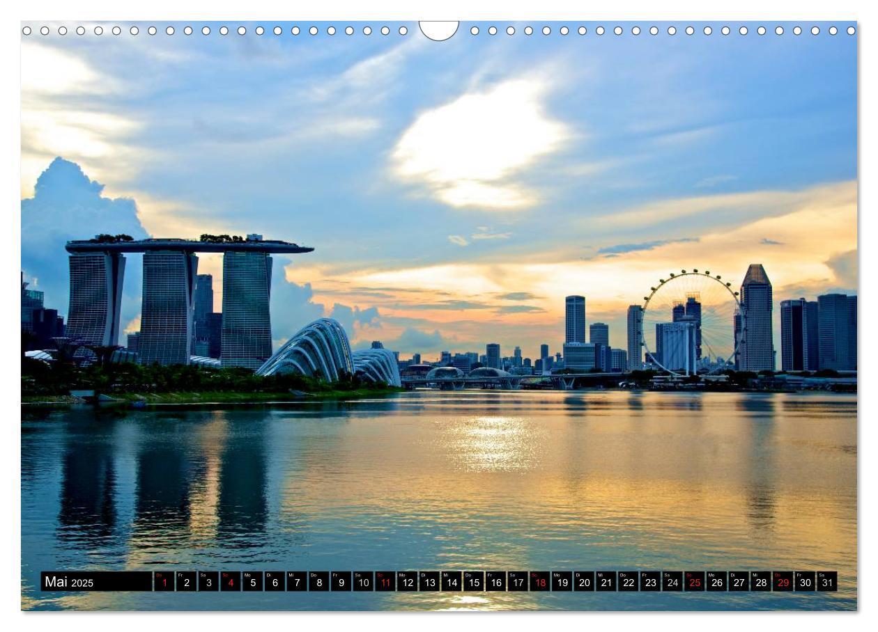 Bild: 9783435522170 | Singapur - Einzigartige Skylines (Wandkalender 2025 DIN A3 quer),...