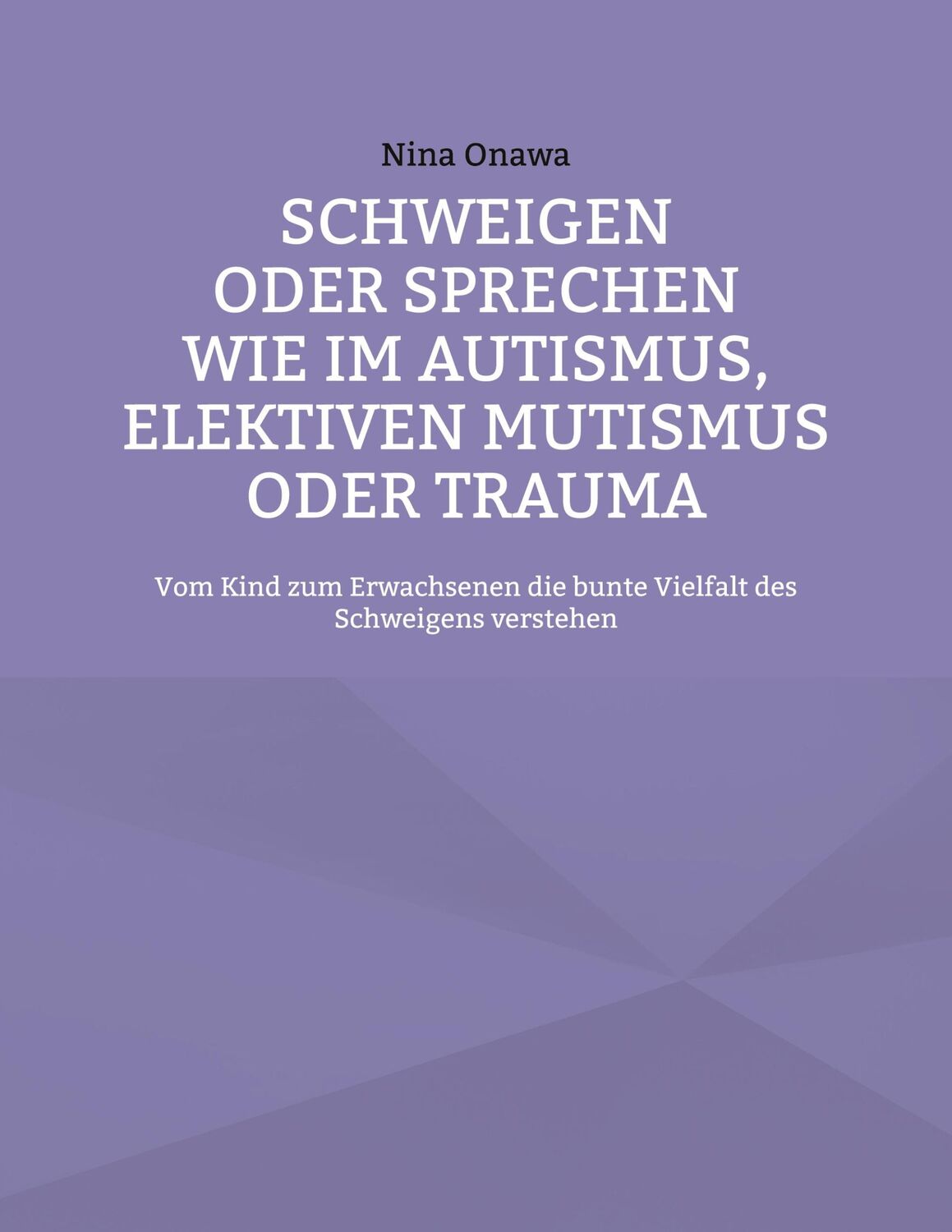 Cover: 9783758369858 | Schweigen oder Sprechen wie im Autismus, elektiven Mutismus oder...