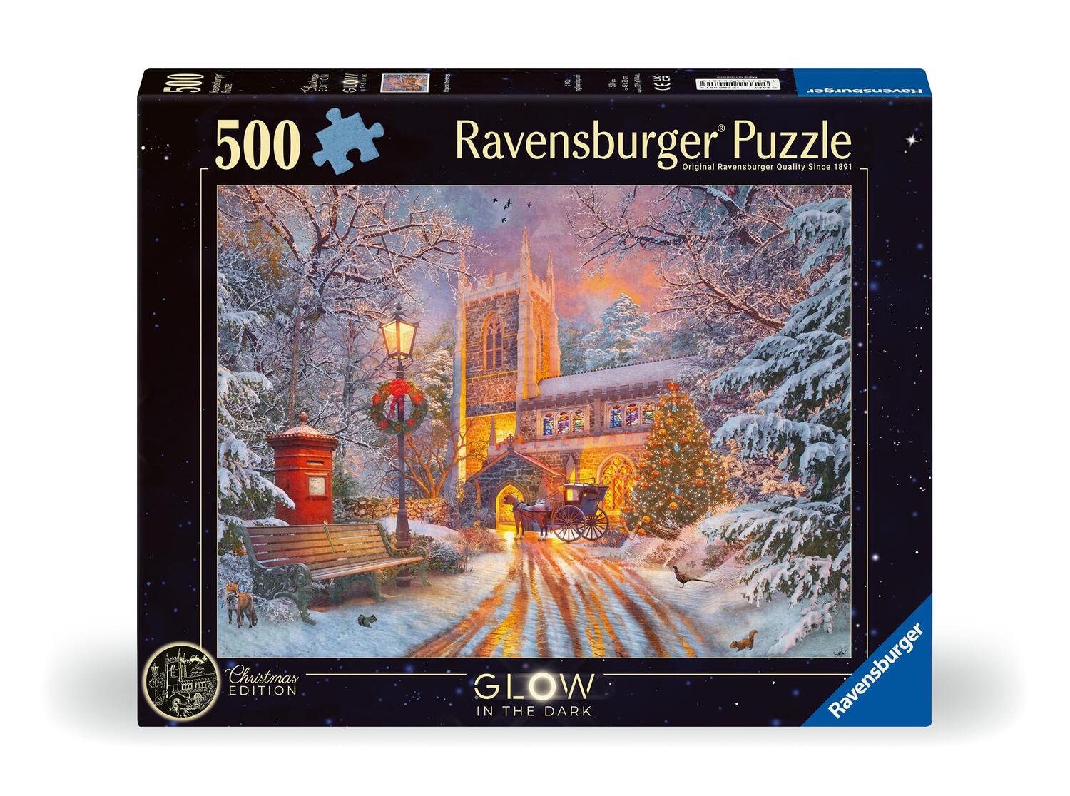 Cover: 4005555004813 | Ravensburger Puzzle 12000481 - Funkelnde Weihnachten - 500 Teile...