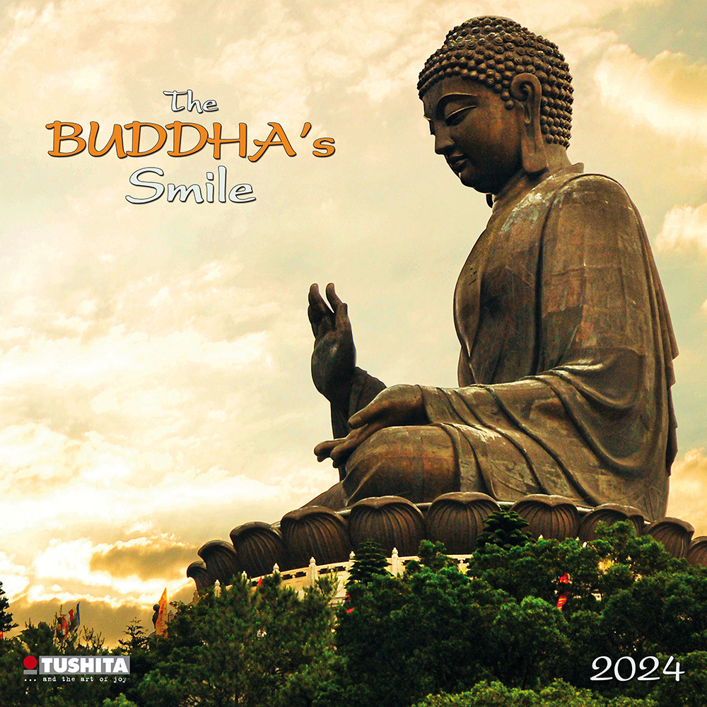 Cover: 9783959292108 | Buddhas Smile 2024 | Kalender 2024 | Kalender | Drahtheftung | 2024