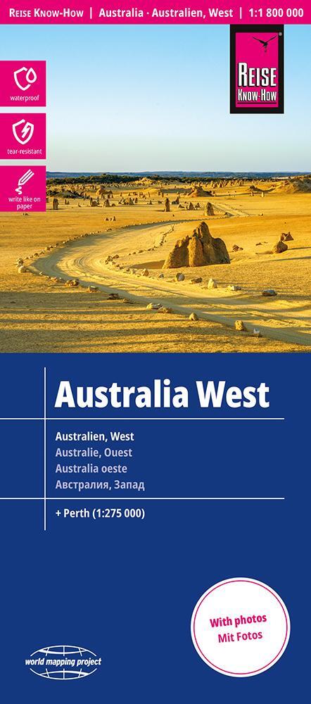 Cover: 9783831774739 | Reise Know-How Australien, West / Australia, West (1:1.800.000) | 2 S.