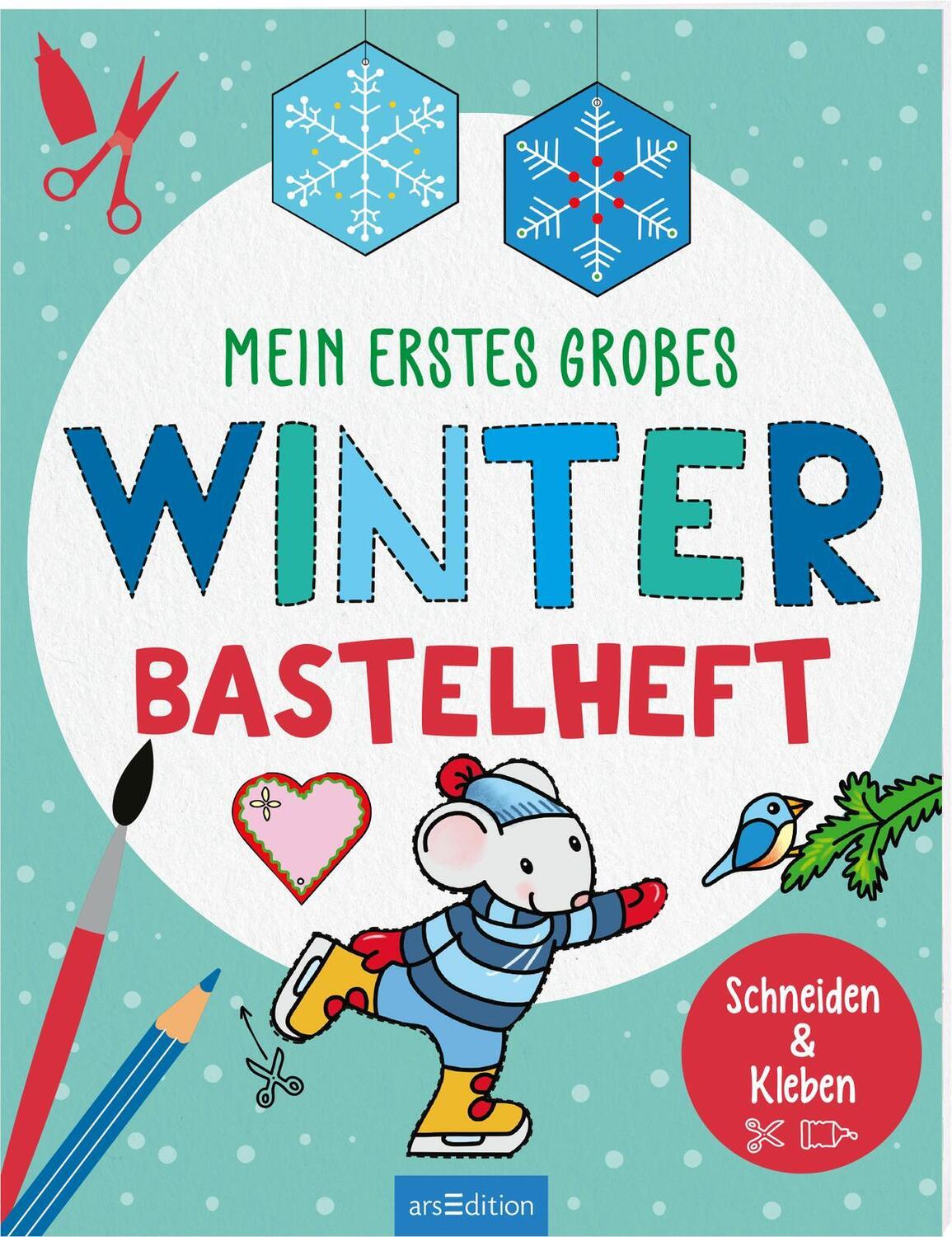 Cover: 9783845858159 | Bastelhefte: Mein erstes großes Winter-Bastelheft | Schneiden &amp; Kleben