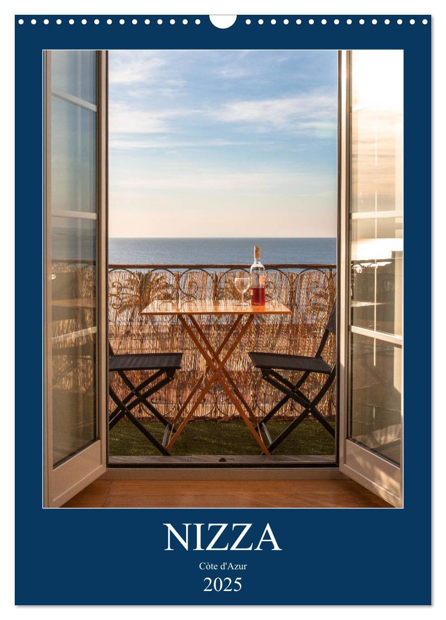 Cover: 9783457014783 | Nizza ¿ Cote d'Azur 2025 (Wandkalender 2025 DIN A3 hoch), CALVENDO...