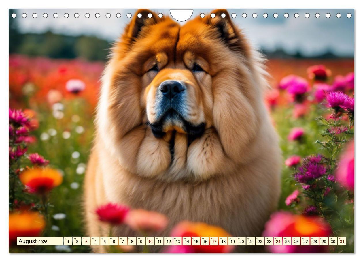 Bild: 9783457015513 | Chow Chow - der Löwenkopfhund (Wandkalender 2025 DIN A4 quer),...