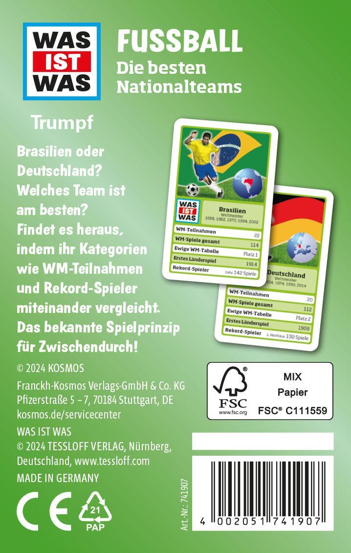 Bild: 4002051741907 | WAS IST WAS Trumpf: Fussball | Spiel | Spiel | 741907 | Deutsch | 2024