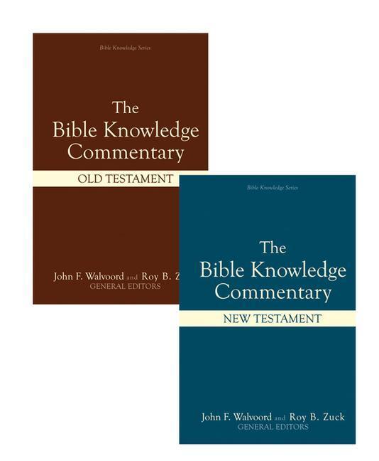 Cover: 9780896938007 | Bible Knowledge Commentary (2 Volume Set) | John F Walvoord (u. a.)