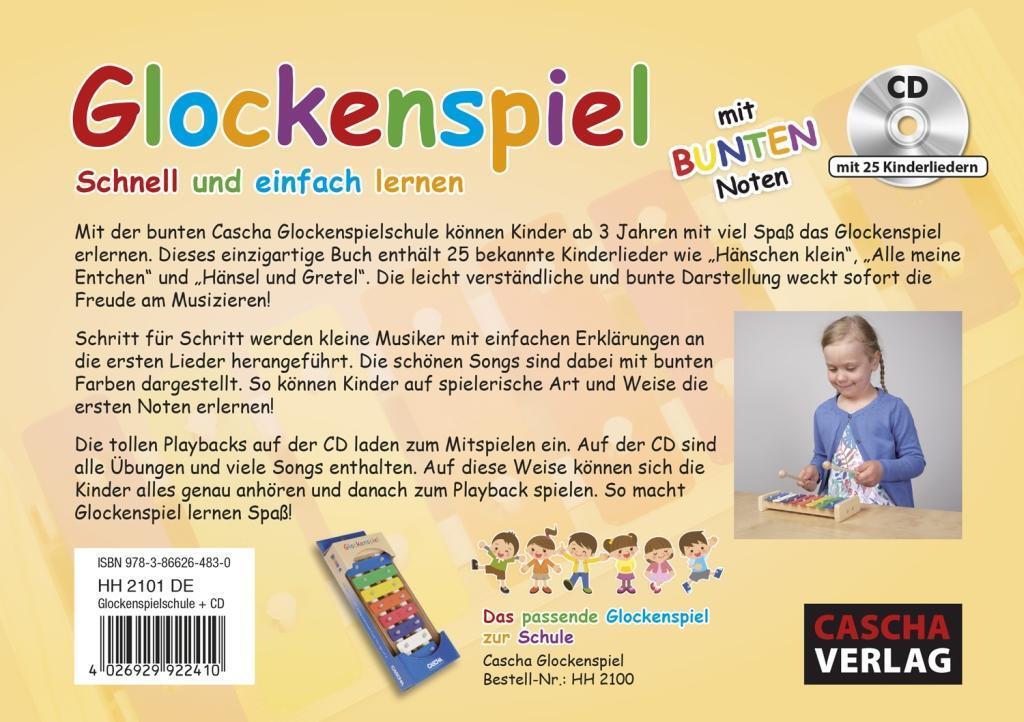 Bild: 9783866264830 | Glockenspiel - Schnell und einfach lernen (mit CD) | Cascha | Deutsch