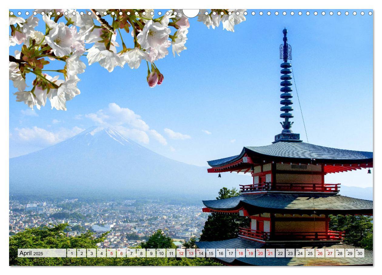 Bild: 9783435287604 | Exotische Bilderreise durch Japan (Wandkalender 2025 DIN A3 quer),...