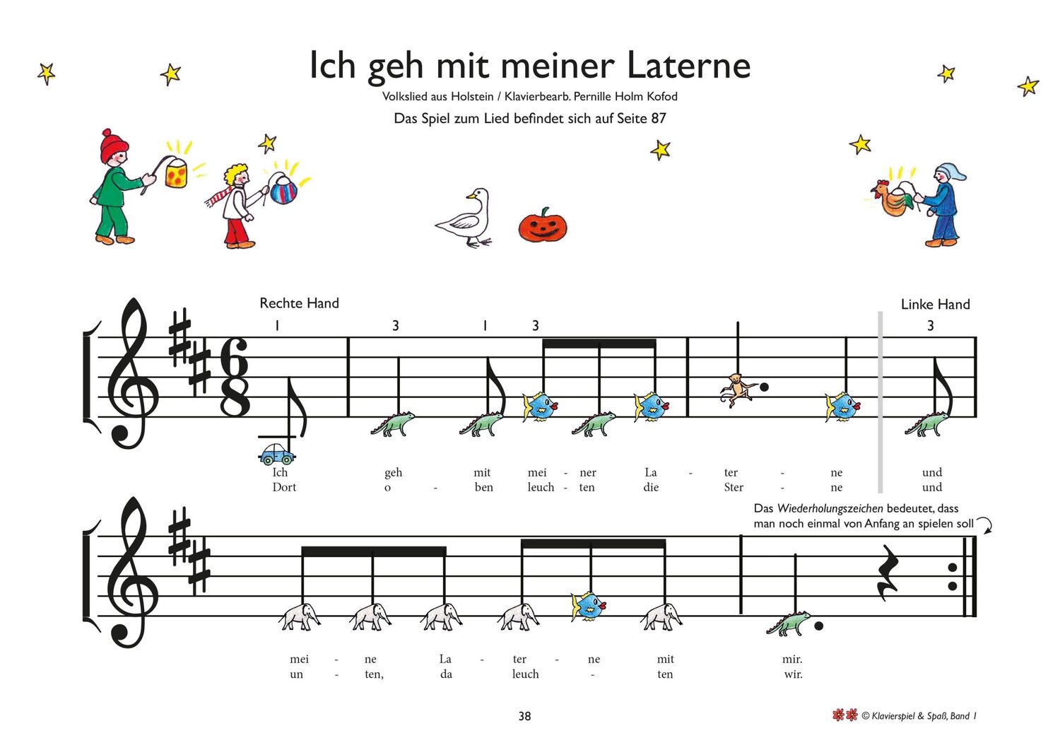 Bild: 9788799566778 | Klavierspiel &amp; Spaß 01: Für Kinder, Eltern und Großeltern | Kofod