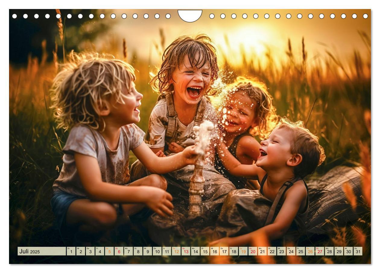 Bild: 9783383840234 | Kinder verzaubern uns (Wandkalender 2025 DIN A4 quer), CALVENDO...