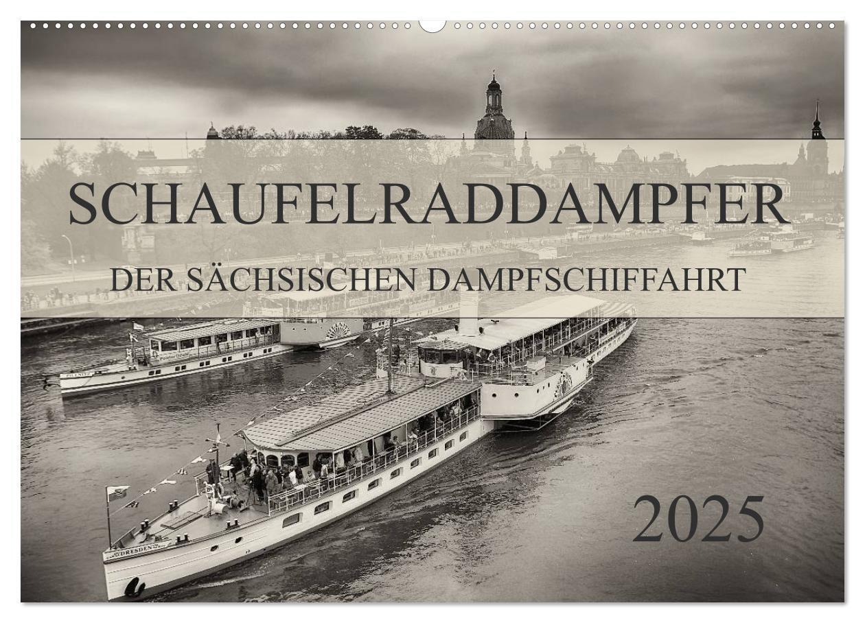 Cover: 9783435726004 | Schaufelraddampfer der Sächsischen Dampfschiffahrt (Wandkalender...