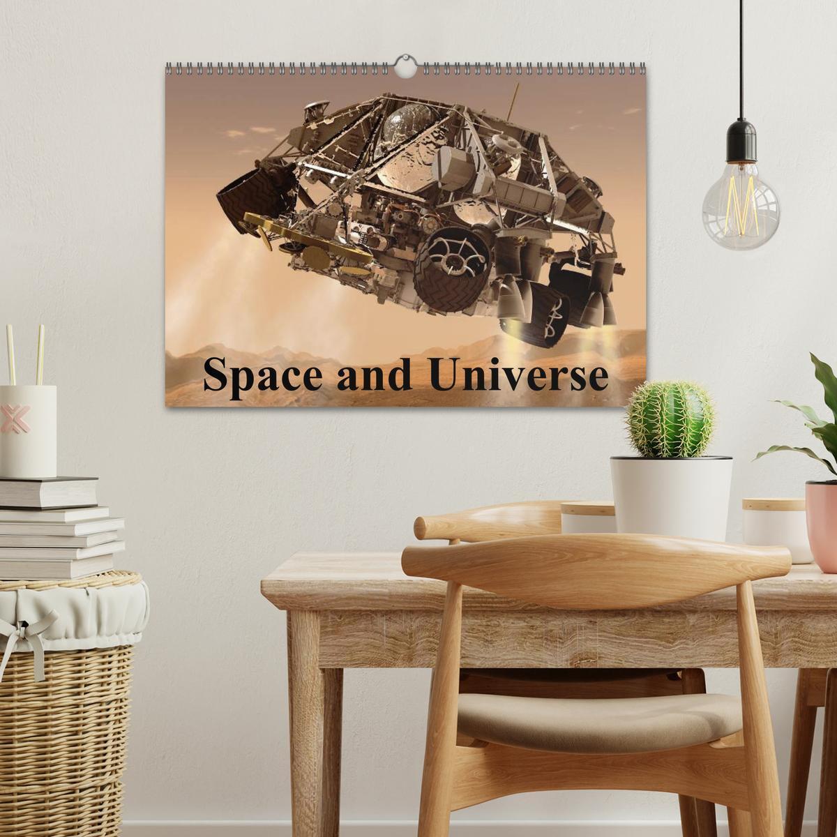 Bild: 9781325961535 | Space and Universe (Wall Calendar 2025 DIN A3 landscape), CALVENDO...