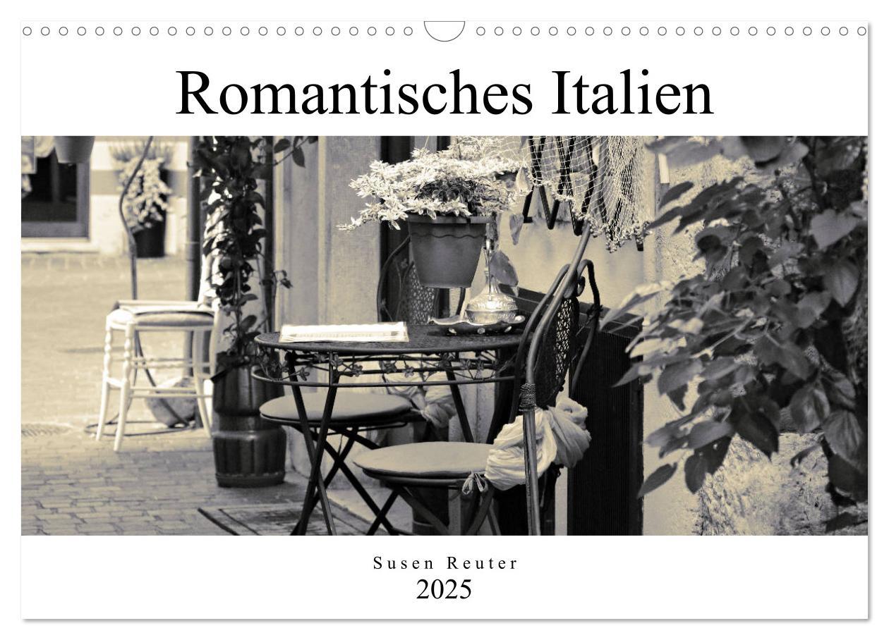 Cover: 9783435388639 | Romantisches Italien (Wandkalender 2025 DIN A3 quer), CALVENDO...