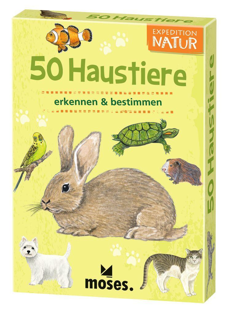 Cover: 4033477097927 | Expedition Natur: 50 Haustiere | erkennen & bestimmen | Kessel | Box