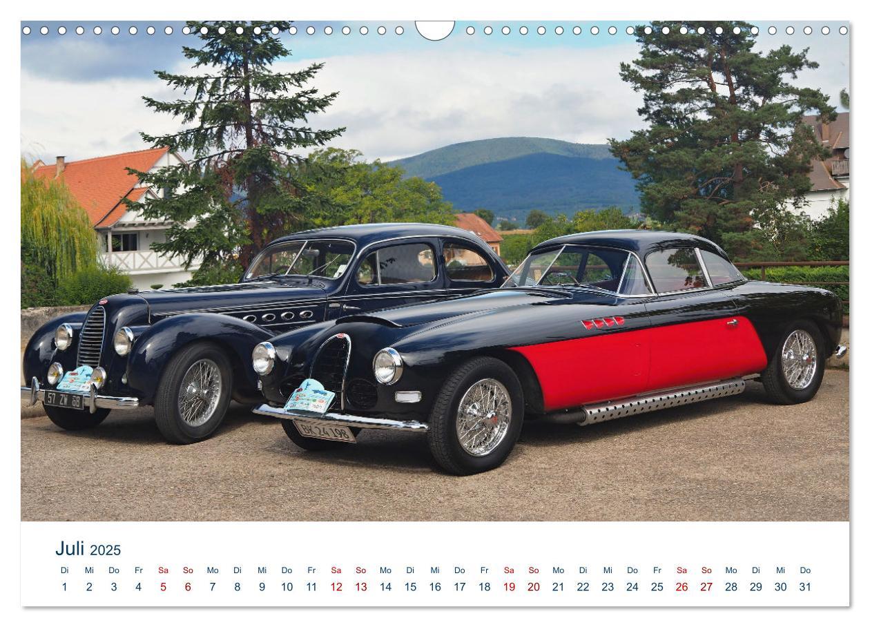 Bild: 9783383913617 | Bugatti Traumautos (Wandkalender 2025 DIN A3 quer), CALVENDO...