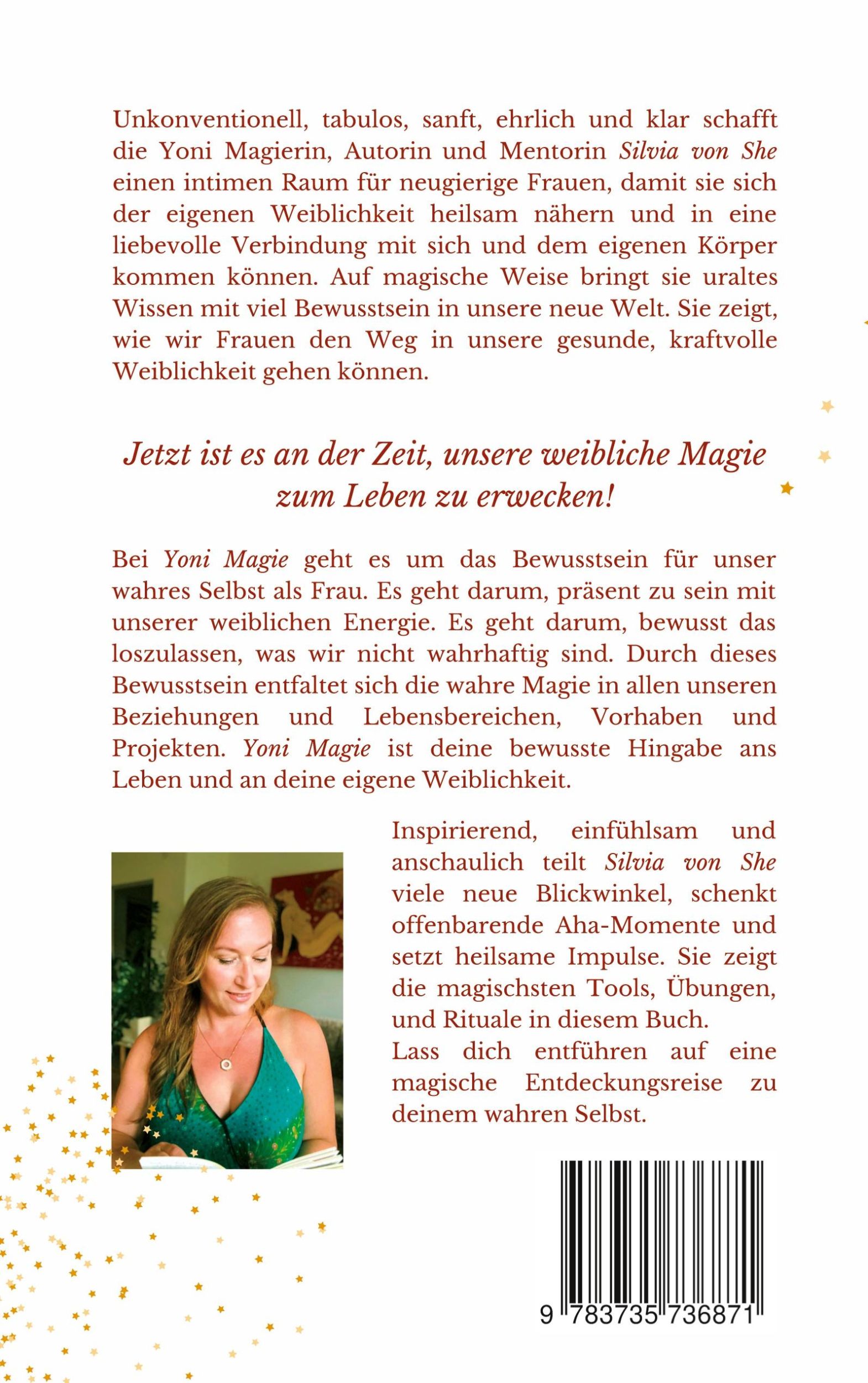 Rückseite: 9783735736871 | Yoni Magie | Silvia She | Taschenbuch | 220 S. | Deutsch | 2024