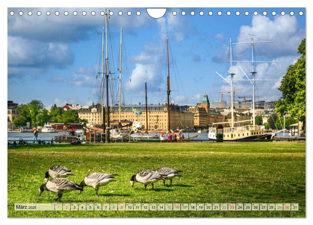 Bild: 9783435106059 | Stockholm - Maritime Ansichten (Wandkalender 2025 DIN A4 quer),...