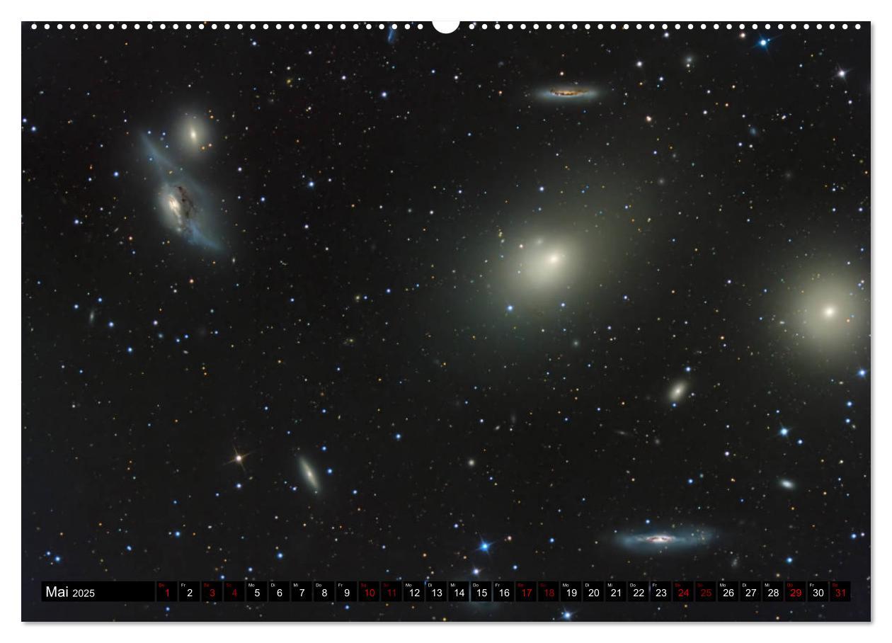 Bild: 9783435385348 | Galaxien des Nordhimmels (hochwertiger Premium Wandkalender 2025...