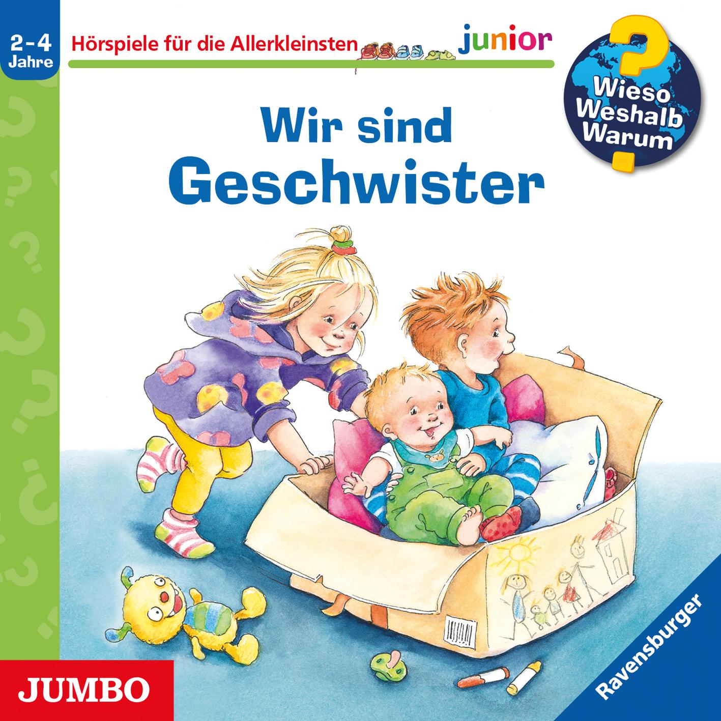 Cover: 4012144467324 | Wieso? Weshalb? Warum? junior. Wir sind Geschwister | Andrea Erne | CD