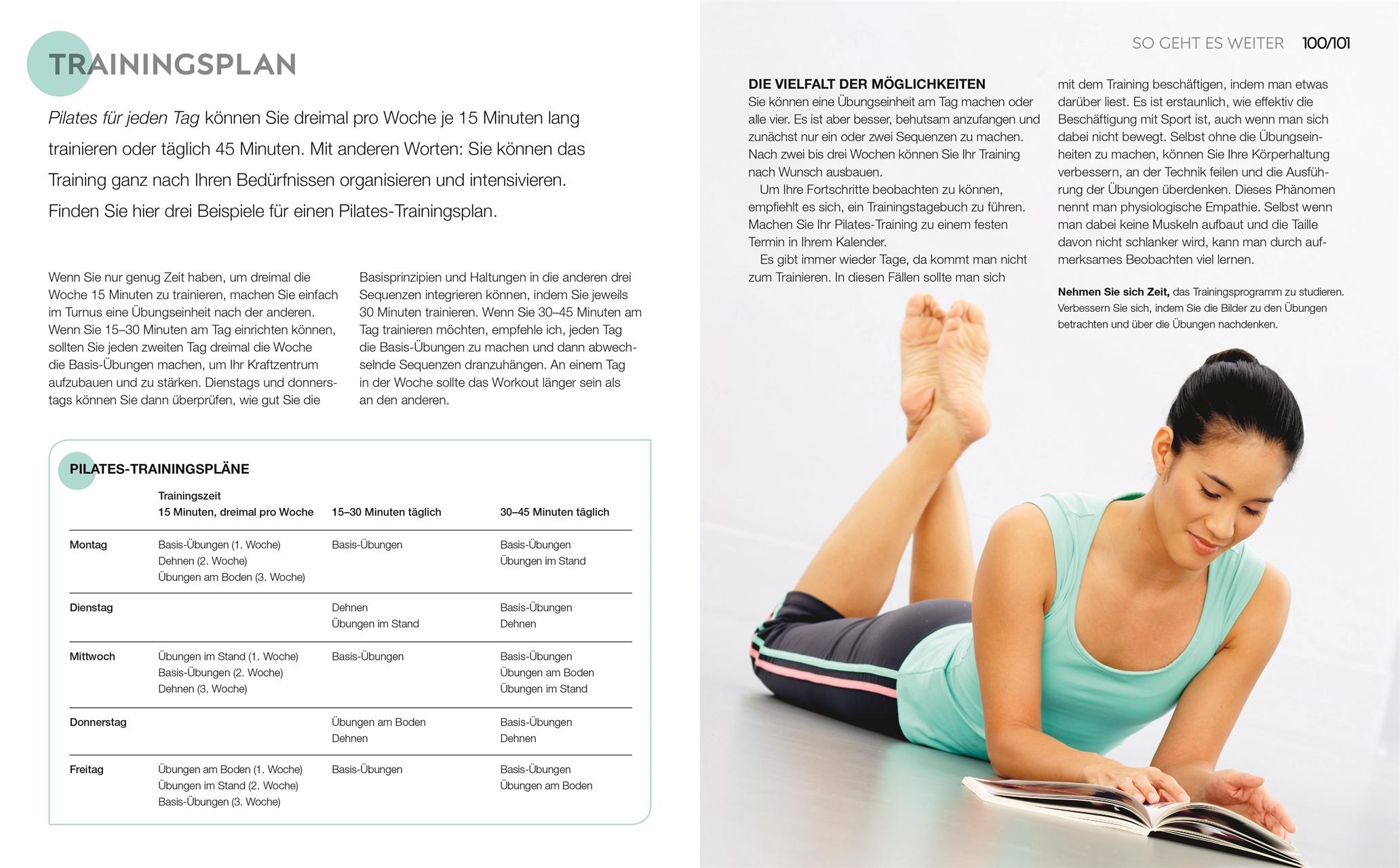 Bild: 9783831050147 | 15 Minuten Pilates für jeden Tag | Alycea Ungaro | Taschenbuch | 2024